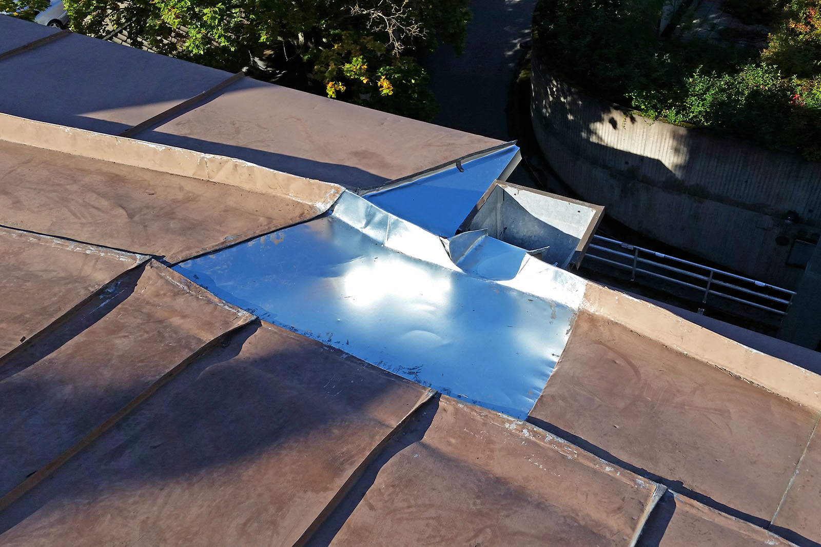 Vuotavan jalkakourun korjaus